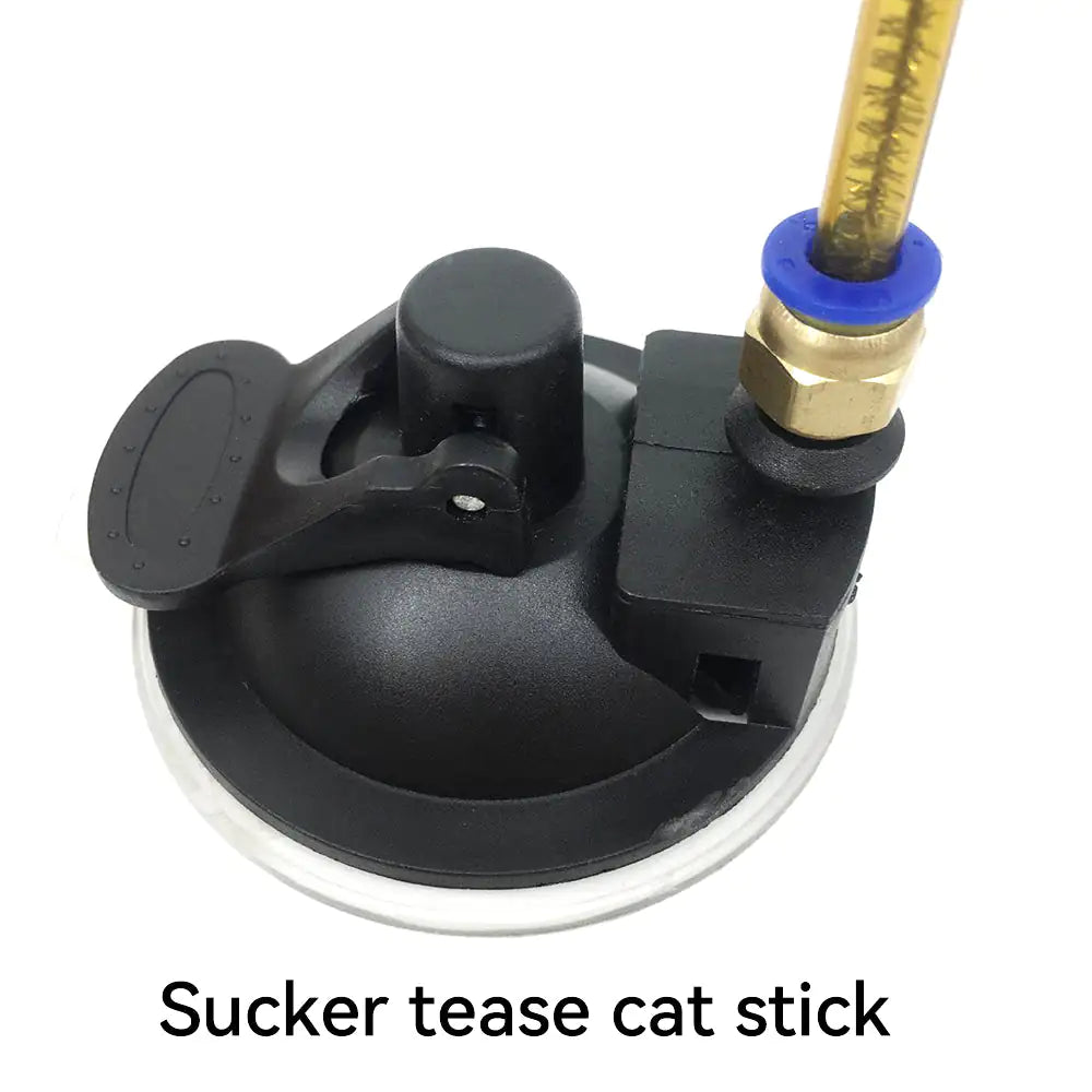 Suction Cup Cat Feather Toy